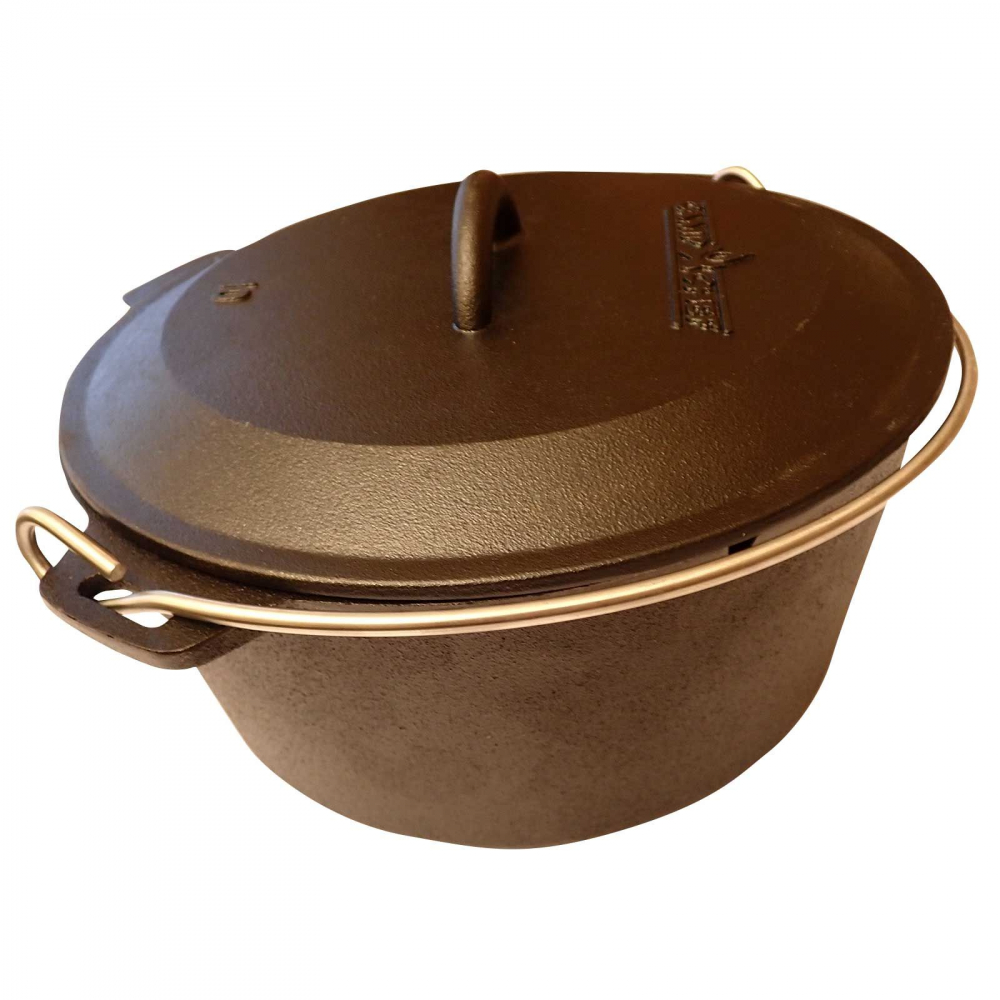 Ceaun din fonta cu capac - cuptor olandez Camp Chef 25 cm 4,7 litri CC-C10EU [3]