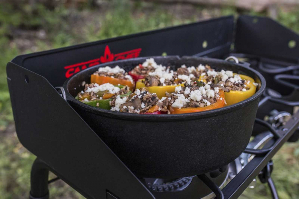 Ceaun din fonta cu capac - cuptor olandez Camp Chef 30 cm 5,6 litri CC-SDO12 [8]