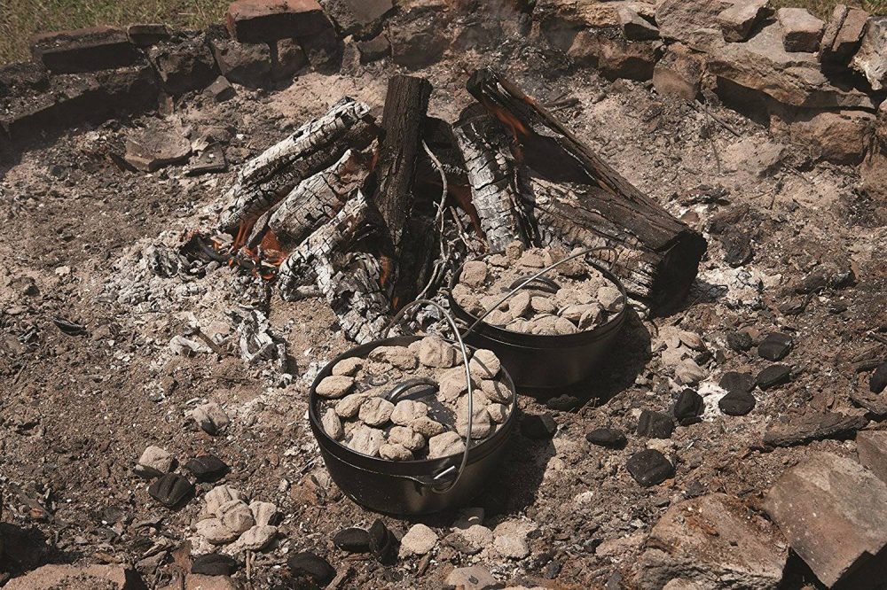 Ceaun din fonta cu capac - cuptor olandez Lodge 25,4 cm 4,7 litri L-10DCO3 [2]