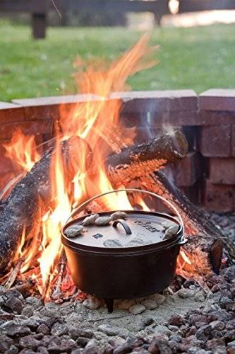 Ceaun din fonta cu capac - cuptor olandez Lodge 30,2 cm 5,7 litri L-12CO3 [5]