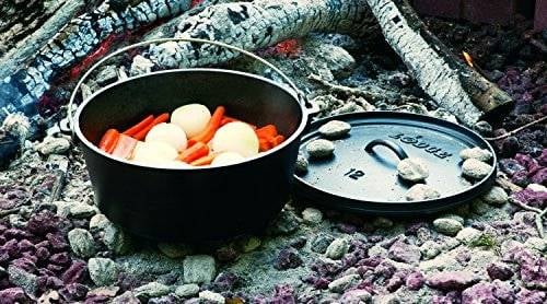 Ceaun din fonta cu capac - cuptor olandez Lodge 30,2 cm 5,7 litri L-12CO3 [4]