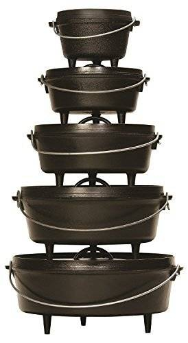 Ceaun din fonta cu capac - cuptor olandez Lodge 30,2 cm 5,7 litri L-12CO3 [8]