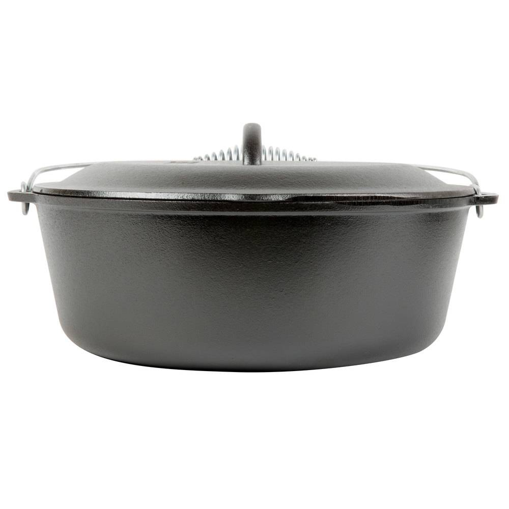 Ceaun din fonta cu capac - cuptor olandez Lodge 33 cm 8,5 litri L-12DO3 [3]