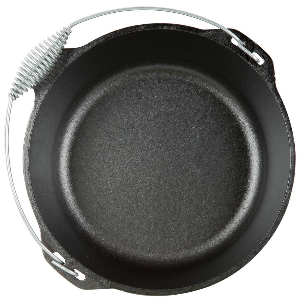 Ceaun din fonta cu capac - cuptor olandez Lodge 33 cm 8,5 litri L-12DO3 [11]