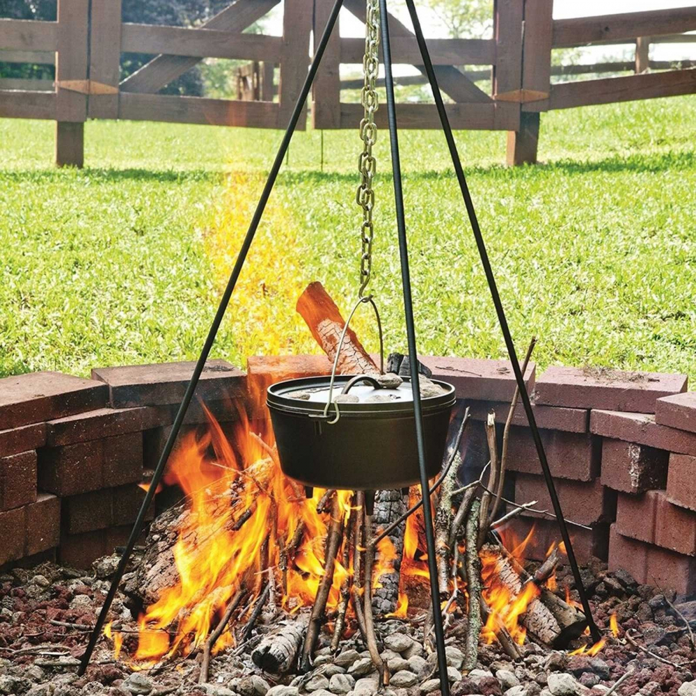 Ceaun din fonta cu capac - cuptor olandez Lodge 36 cm 9,5 litri L-14DCO3 [4]