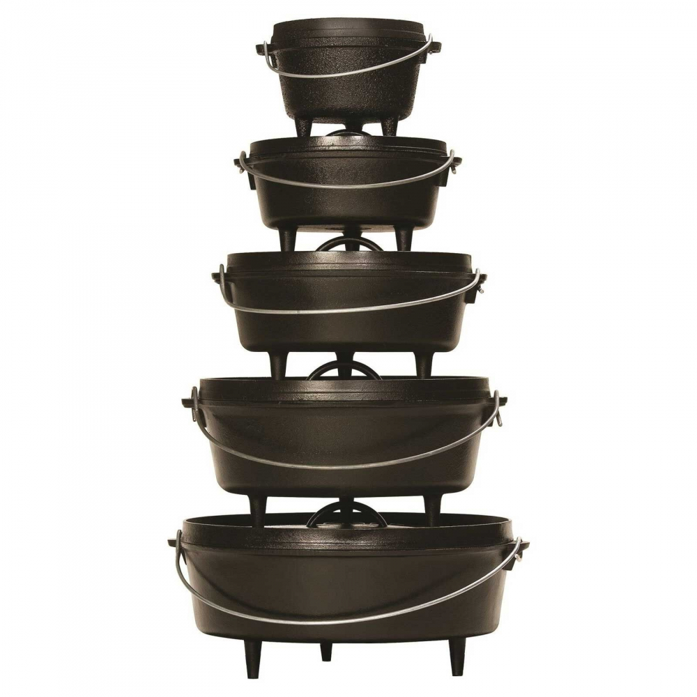 Ceaun din fonta cu capac - cuptor olandez Lodge 36 cm 9,5 litri L-14DCO3 [7]