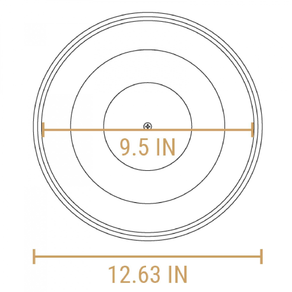 Ceaun din fonta cu capac - cuptor olandez Lodge triplu asezonat Blacklock 26 cm 5,2 litri BL02DO [8]
