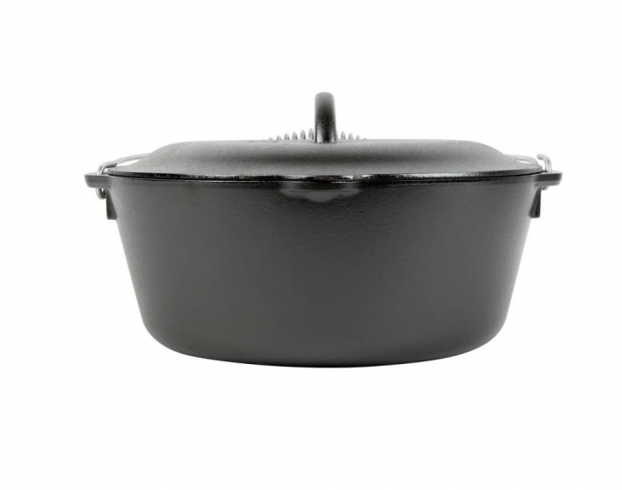 CEAUN DIN FONTA CU CAPAC - CUPTOR OLANDEZL 6,7 L LODGE L-10DO3 [3]