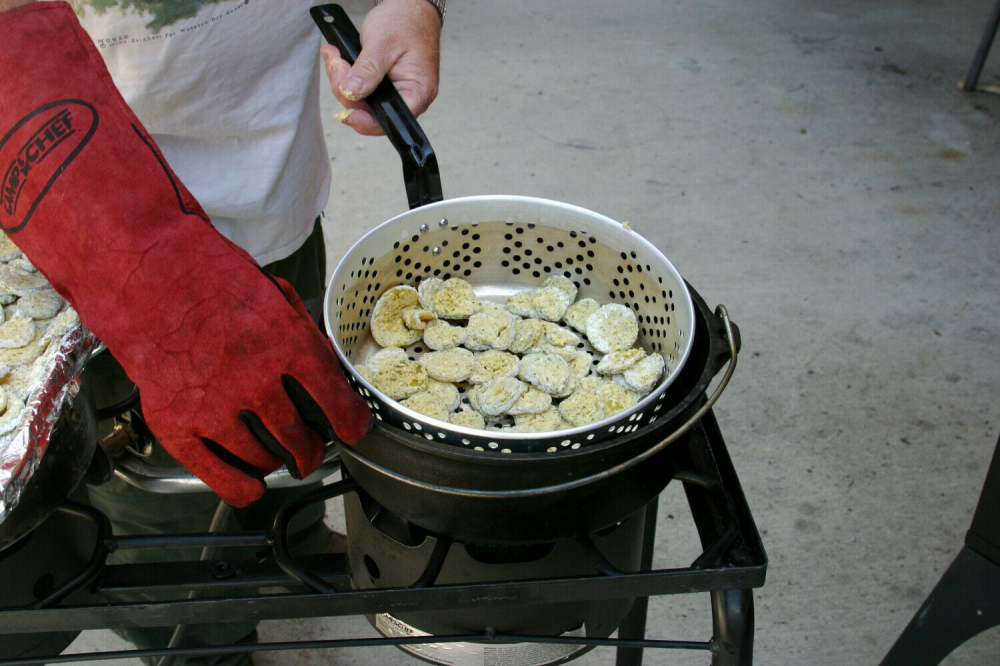 Ceaun din fonta cu friteuza 30 cm Camp Chef CC-CP12 [3]