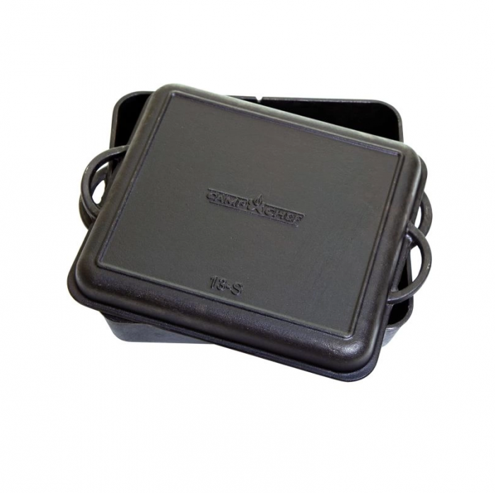 CEAUN DIN FONTA DREPTUNGHIULAR CU CAPAC - CUPTOR OLANDEZ 7,6 L CAMP CHEF CC-DO13S [2]