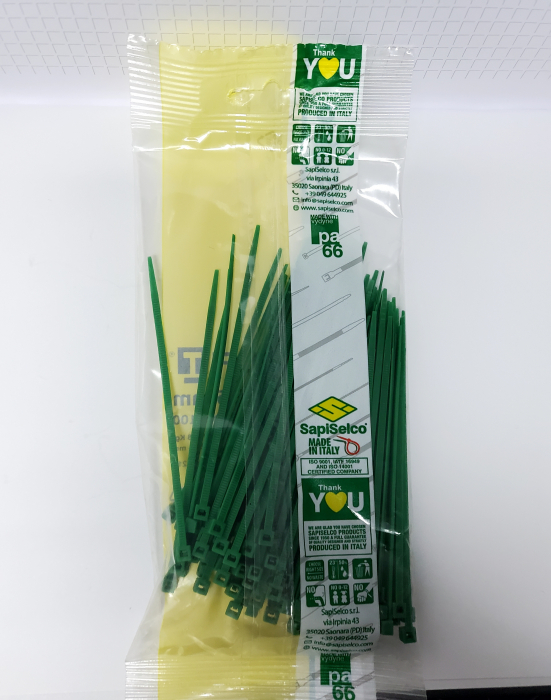 COLIER DIN PLASTIC COLORAT 100x2,5mm [2]