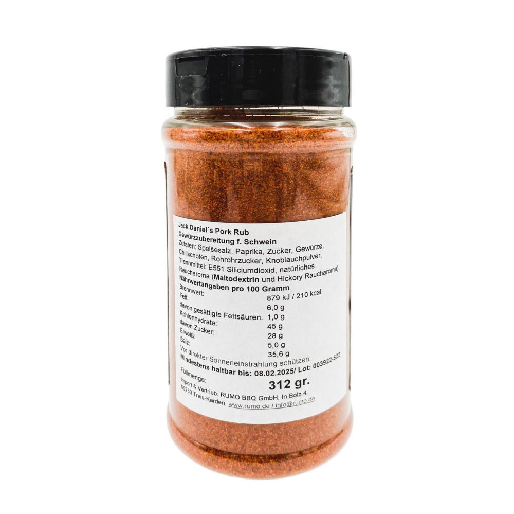 Condimente Jack Daniels Pork Rub 312 g JD-PR11OZ [2]