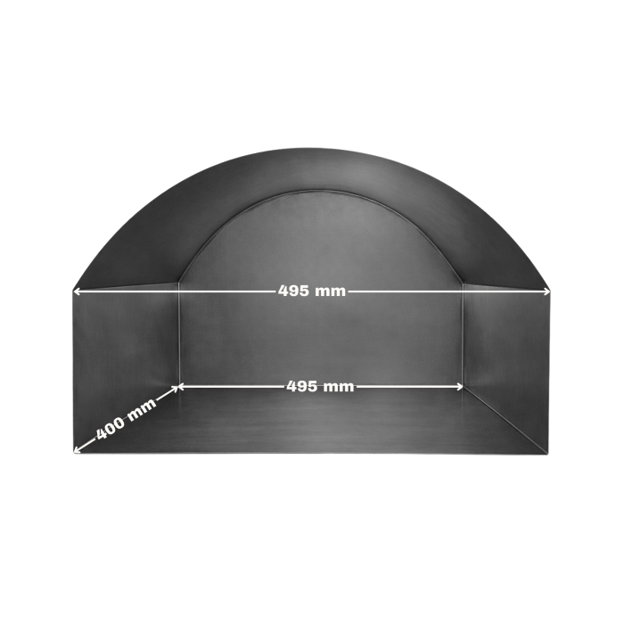 Corp cuptor metalic 495x355 mm din tablă decapată [2]
