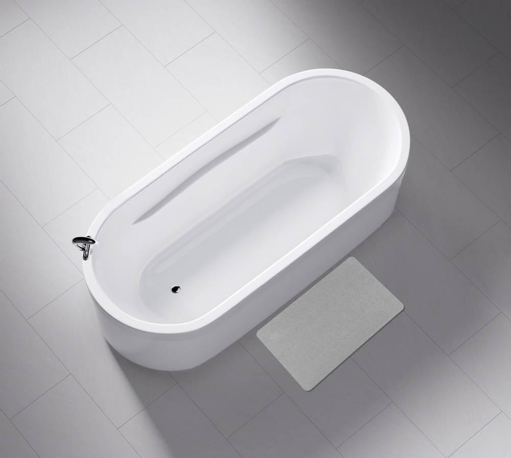 Covoras de baie cu uscare rapida Wenko 50x80 cm gri 25965100 [14]