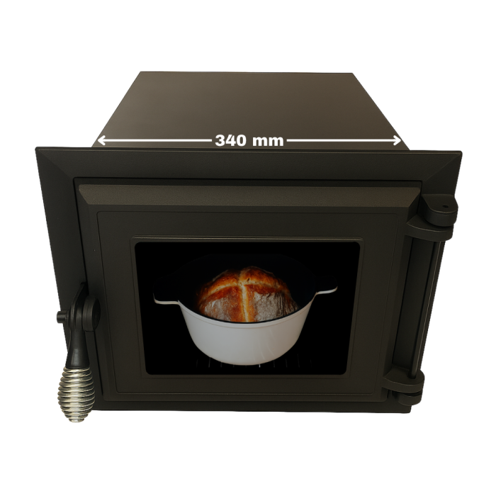 CUPTOR CU UȘĂ DIN FONTĂ 400 x 320 mm [2]