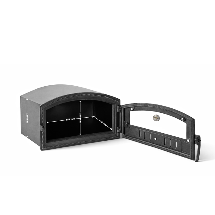 CUPTOR PIZZA MODEL NOU + TERMOMETRU 300 GRADE [2]