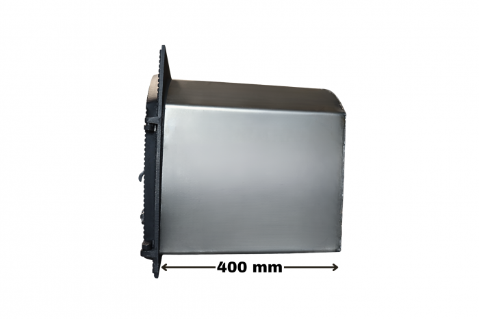 CUPTOR SOBĂ CU UȘĂ FONTĂ STIL 50 PUNCTAT + TERMOMETRU 350 GRADE [3]