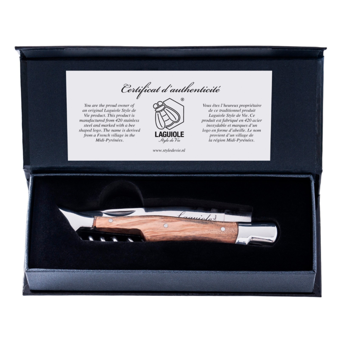 Cutit de buzunar cu tirbuson Laguiole Style de Vie Premium Line ZAKMKURKOLIJF [2]