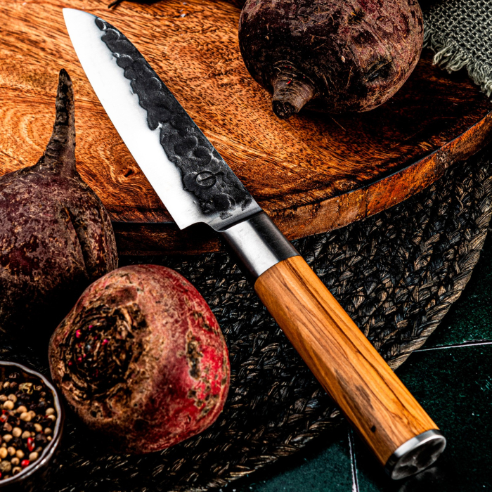 Cutit Santoku 14 cm Forged Olive OLIVESANTOKU14CM [5]