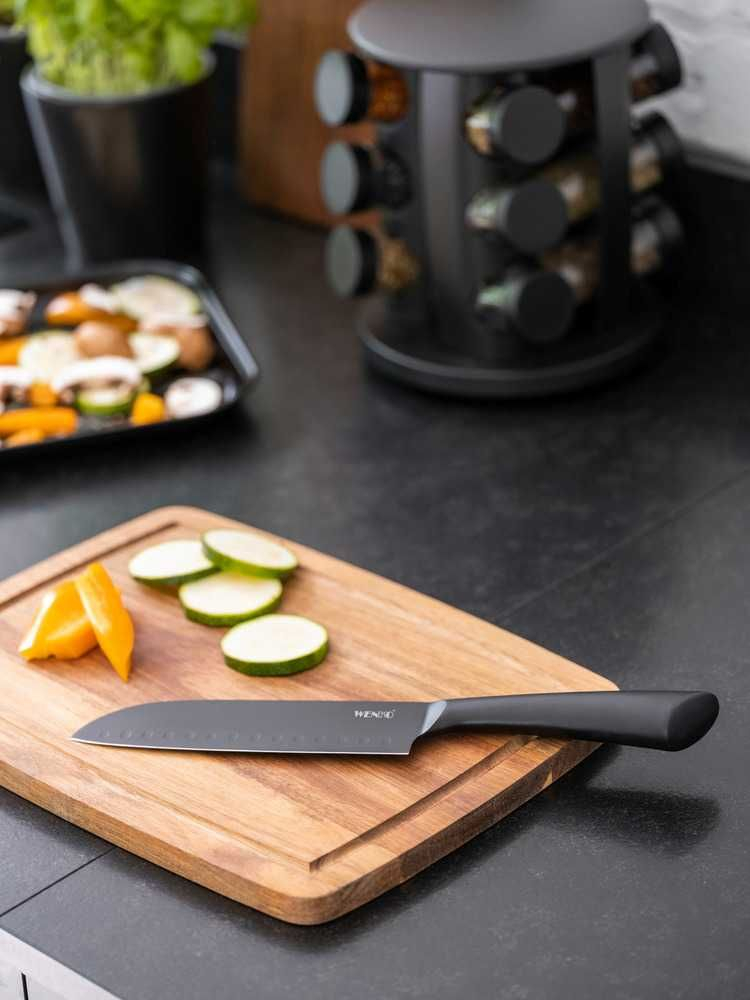 Cutit Santoku Ace 17,5 cm Wenko Black Outdoor Kitchen 55056100 [2]