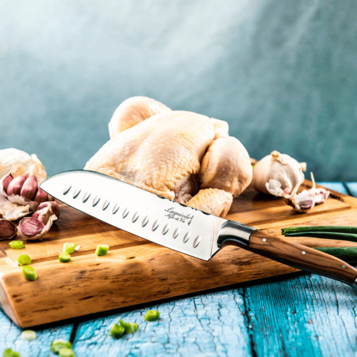 Cutit Santoku Laguiole Style de Vie Luxury Line SANTOLIJFLAG [6]