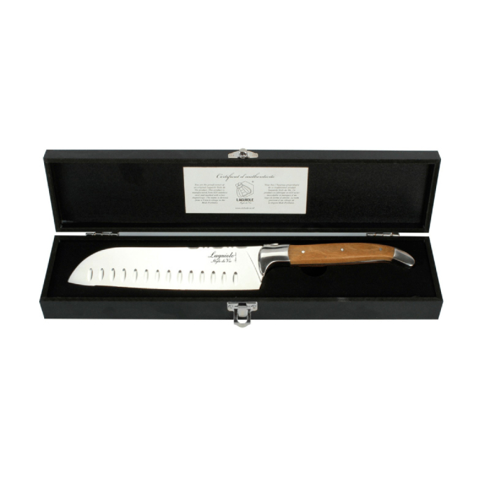 Cutit Santoku Laguiole Style de Vie Luxury Line SANTOLIJFLAG [2]