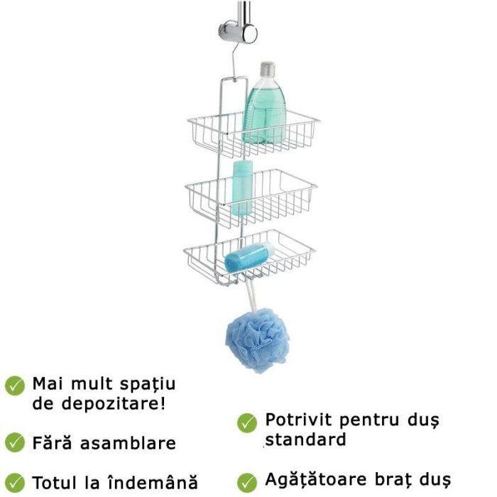 Etajera de dus cu 3 niveluri Wenko Nivala 15888100 [3]