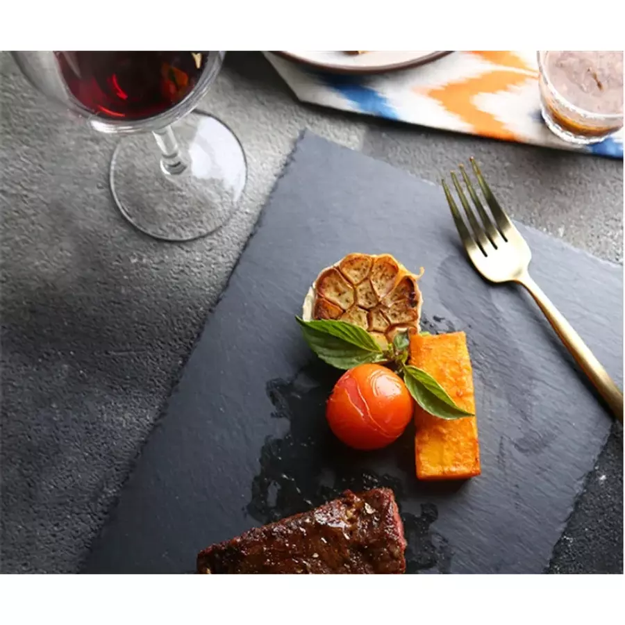 FUND, PLATOU PENTRU SERVIRE DIN ARDEZIE CU RAMA DE SALCAM 33X23 CM [5]