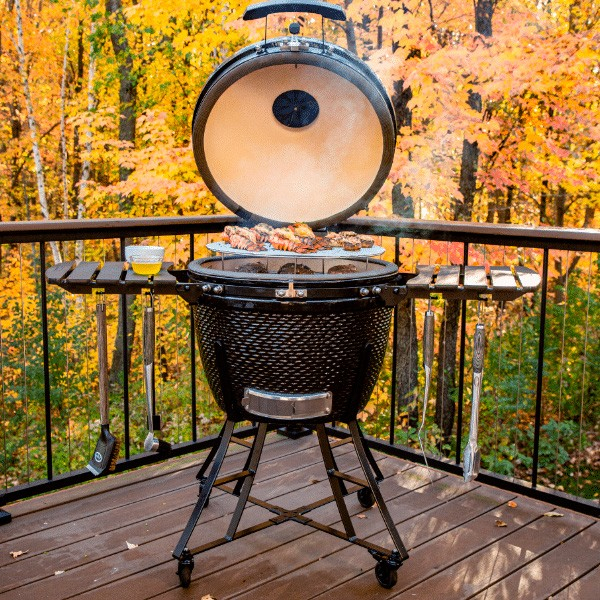 Gratar ceramic Kamado negru Pit Boss PBK24 10603 [11]