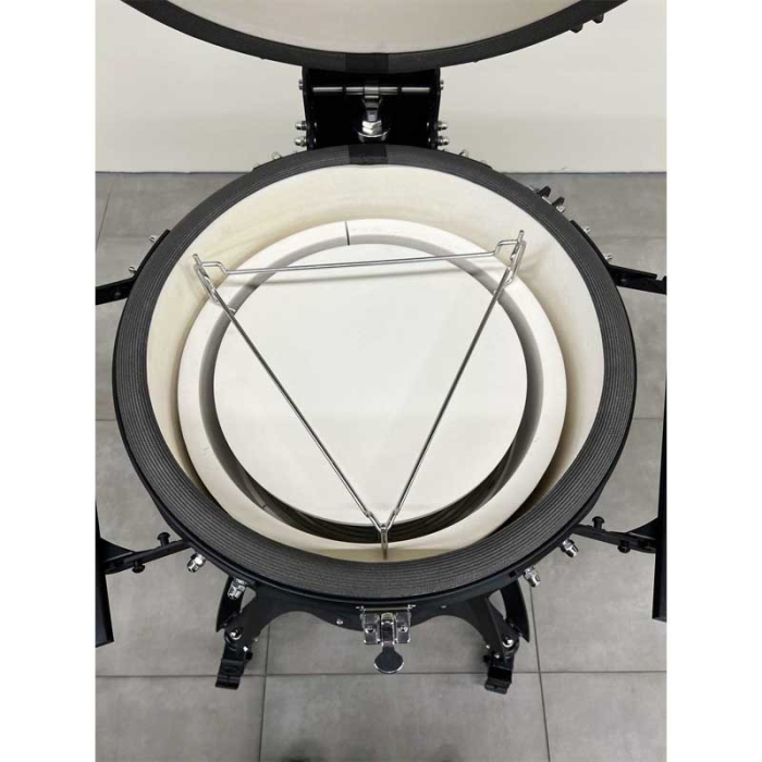 Gratar ceramic pe carbuni Kamado Brenton Black Diamond 56 cm 22 inci BRNT64 [11]