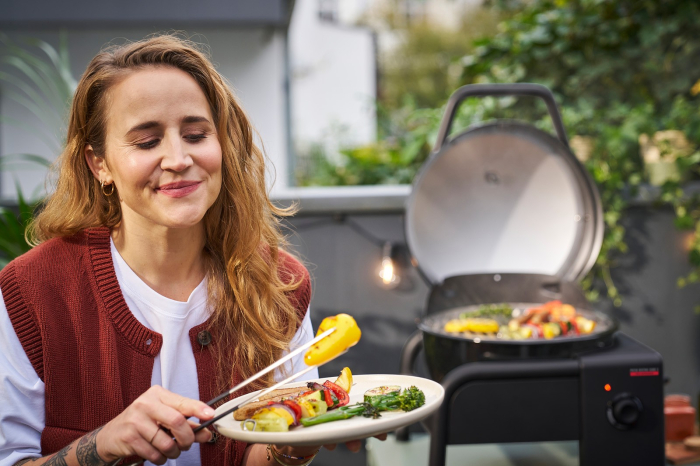 Gratar electric 1.500 Wati, 320 grade Celsius, TRU-Infrared, Char-Broil Bistro E Cube 140257 [16]