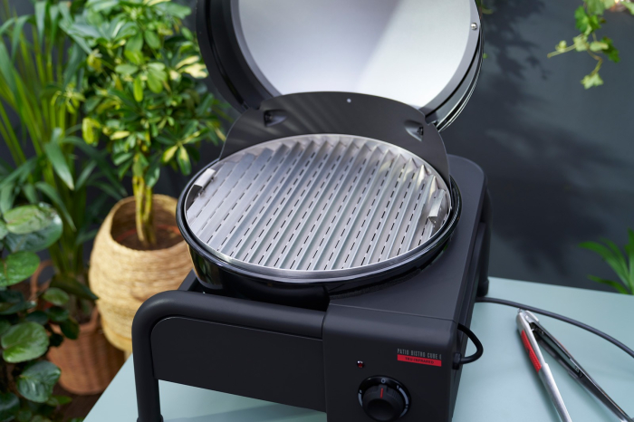 Gratar electric 1.500 Wati, 320 grade Celsius, TRU-Infrared, Char-Broil Bistro E Cube 140257 [12]