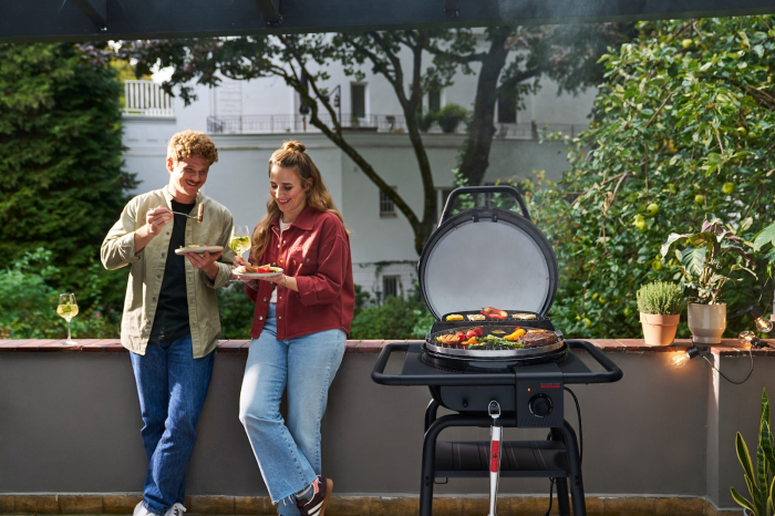 Gratar electric 2.100 W si pe carbuni hibrid, 370 grade Celsius, TRU-Infrared, Char-Broil Patio Bistro E2Coal 140255 [21]