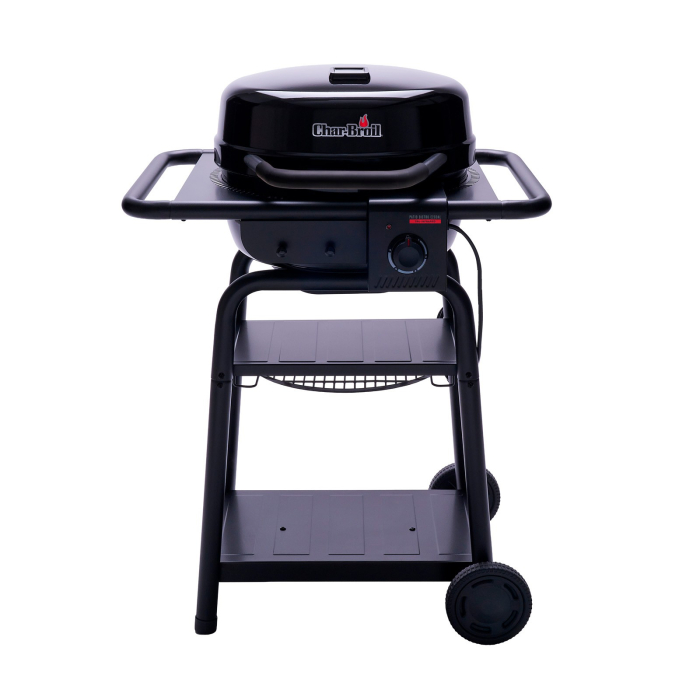 Gratar electric 2.100 W si pe carbuni hibrid, 370 grade Celsius, TRU-Infrared, Char-Broil Patio Bistro E2Coal 140255 [2]
