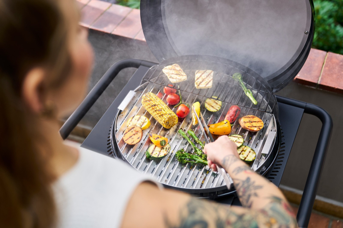 Gratar electric 2.100 W si pe carbuni hibrid, 370 grade Celsius, TRU-Infrared, Char-Broil Patio Bistro E2Coal 140255 [17]