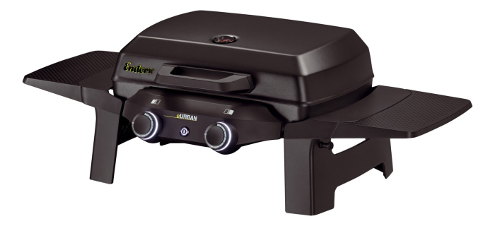 Gratar electric cu doua rezistente putere 2,2 Kw, grile fonta, Enders eUrban 9718 [2]