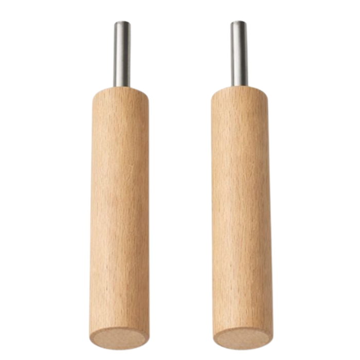 Grătar inox 550 x 550 mm, bară 6 mm, mânere detașabile - Standard [2]