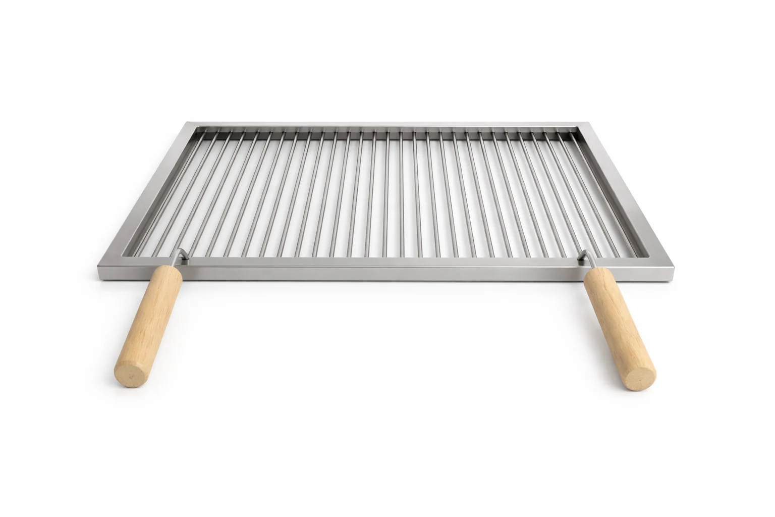 Grătar inox 780 x 550 mm, bară 8 mm - Standard [2]