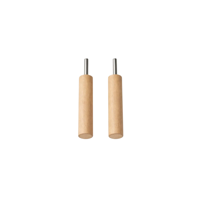 Grătar inox 830 x 520 mm, bară 6 mm, mânere detașabile - Standard - DEPO [2]