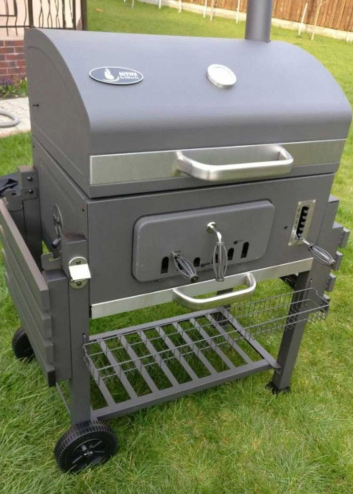 Gratar pe carbuni Activa Angular XXL 11250C, gratare din fonta 71 x 46 cm [9]