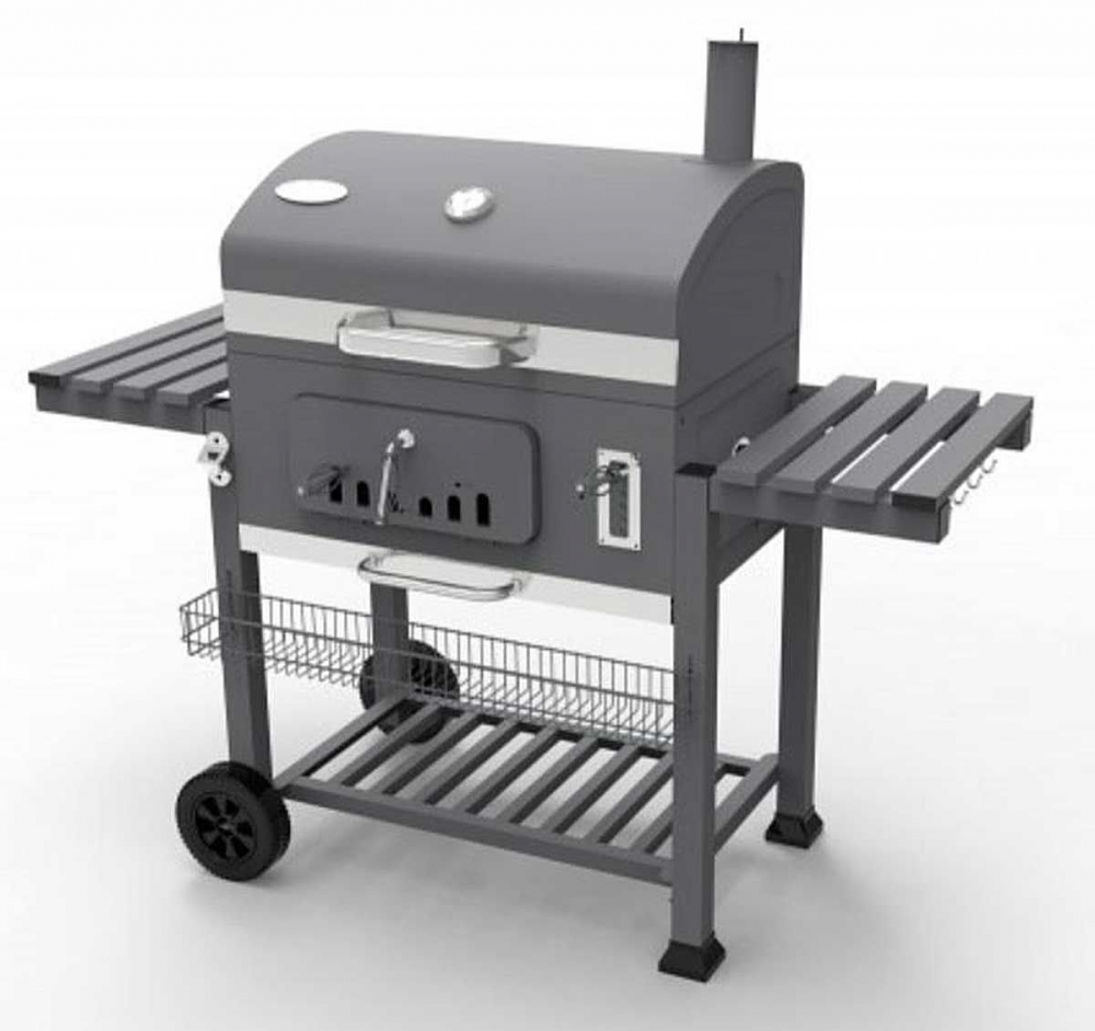 Gratar pe carbuni Activa Angular XXL 11250C, gratare din fonta 71 x 46 cm [2]