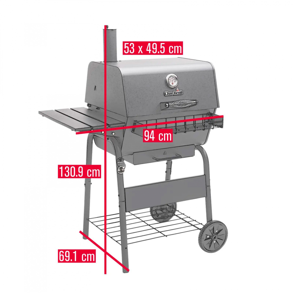 Gratar pe carbuni Char-Broil 140252 [14]