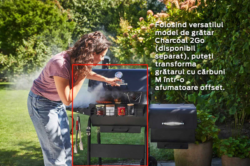 Gratar pe carbuni portabil Char-Broil 2GO 140251 [9]