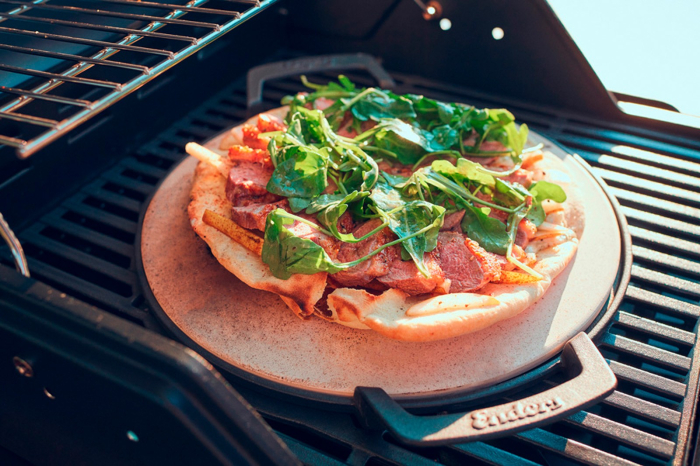 Gratar pe gaz, 3 arzatoare inox, arzator infrarosu ajustabil, grile fonta, Enders Uniq 3 IK Cruster 870033 [19]