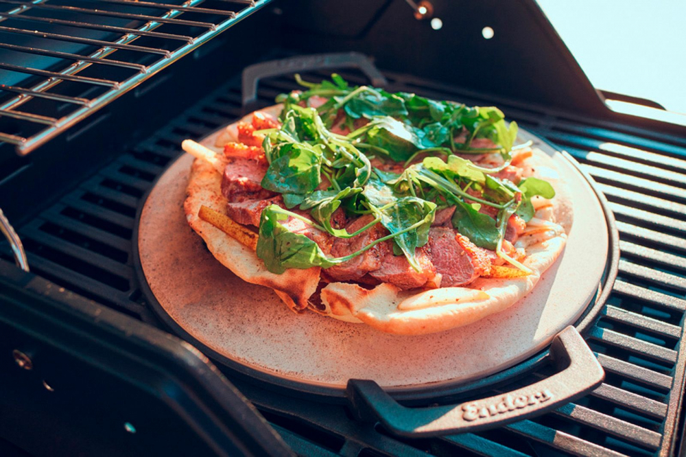 Gratar pe gaz, 3 arzatoare inox, arzator infrarosu, grile fonta, Enders Monroe Pro 3 SIK Turbo, 838133 grafit mat [13]