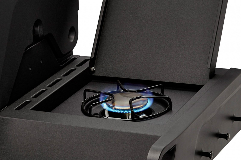 Gratar pe gaz, 3 arzatoare inox, arzator infrarosu, grile fonta, Enders Monroe Pro 3 SIK Turbo, 838133 grafit mat [8]