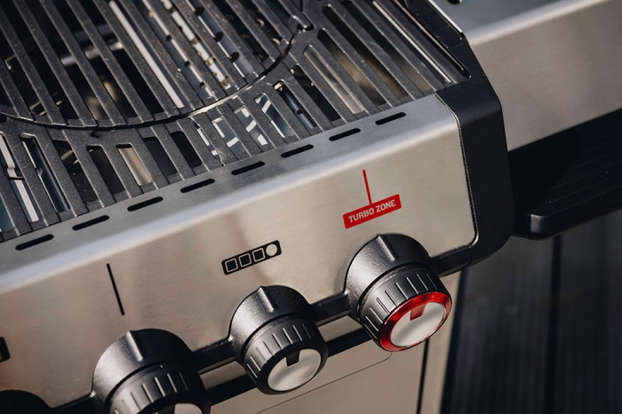 Gratar pe gaz, 3 arzatoare inox, arzator infrarosu, grile fonta, Enders Monroe Pro 3 SIKR Turbo, 836133 [4]