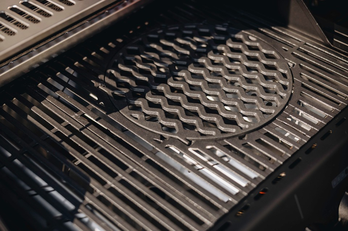 Gratar pe gaz, 3 arzatoare inox, arzator infrarosu, grile fonta, Enders Monroe Pro 3 SIKR Turbo Shadow, 836433 [5]