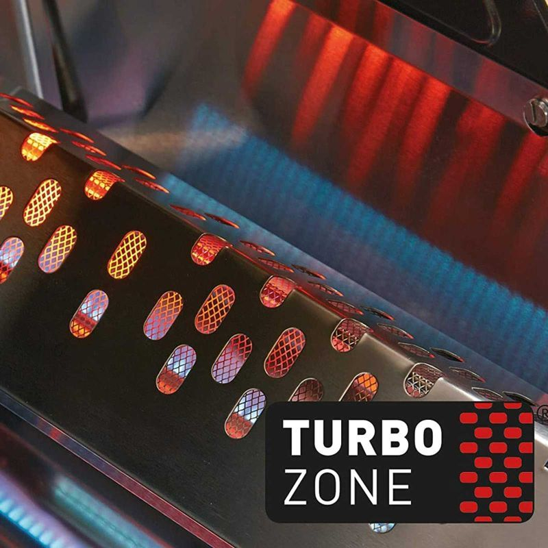 Gratar pe gaz, 3 arzatoare inox, arzator Turbo Zone, grile fonta, Enders Chicago Next 3 R Turbo 893433 [10]