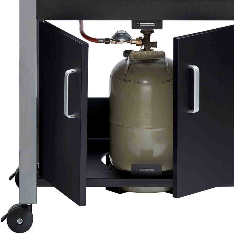 Gratar pe gaz, 3 arzatoare inox, arzator Turbo Zone, grile fonta, Enders Chicago Next 3 R Turbo 893433 [6]